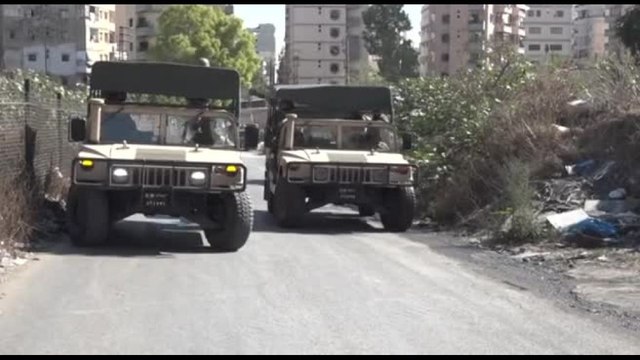 L'Olp consegna le armi all'esercito nel nord del Libano