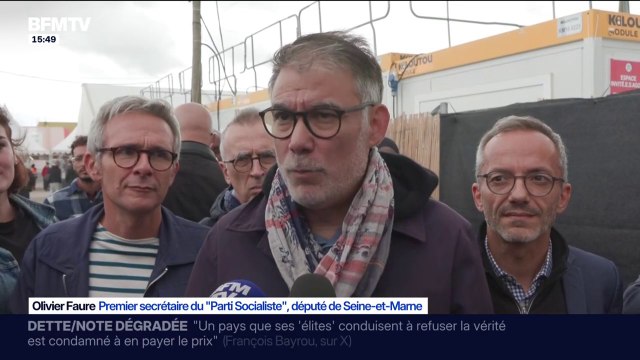 Censure: Olivier Faure (PS) estime que Sébastien Lecornu est au pied du mur