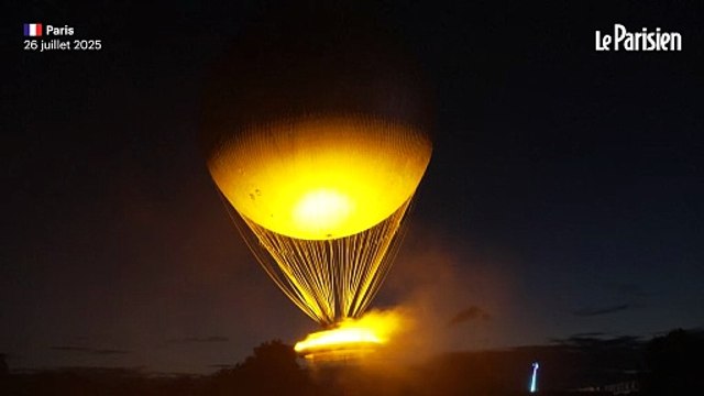 L'envol de la vasque olympique