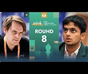Quick Draw at the Top! | Nihal vs Bluebaum | Round 8 | FIDE Grand Swiss 2025