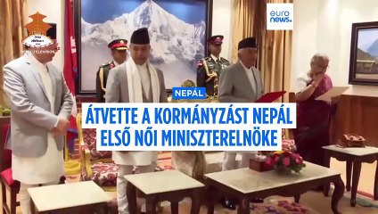 Nepál első női miniszterelnöke ígéri a rend és korrupció elleni harcot 🚨