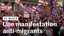 Une centaine de milliers de manifestants anti-immigration à Londres