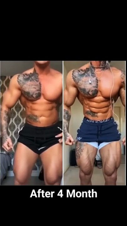 Journey from being skinny to building muscle.