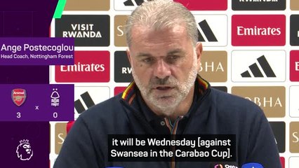 Postecoglou to implement 'Angeball' after Forest lose to Arsenal