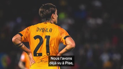 Roma - Gasperini sur Dybala : "Je ne sais pas s'il peut jouer 90 minutes"