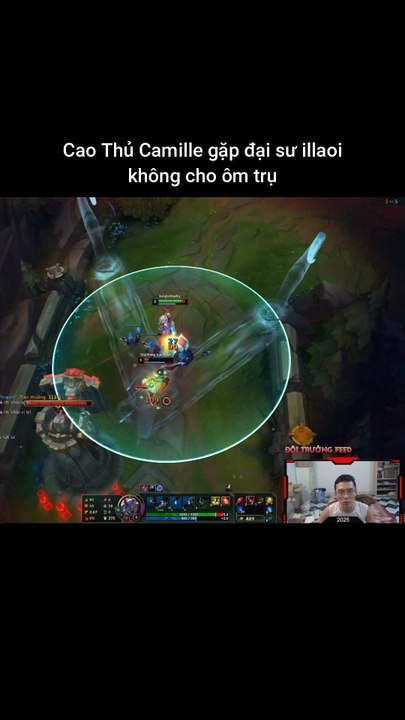 Cao Thủ Camille gặp đại sư illaoi không cho ôm trụ #camille #illaoi #lienminhhuyenthoai #leagueoflegends #knightriseky
