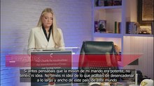 La viuda del comentarista Charlie Kirk advierte del "fuego" que han prendido los "malvados"