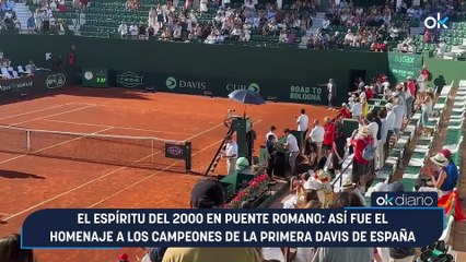 El espíritu del 2000 en Puente Romano: así fue el homenaje a los campeones de la primera Davis de España