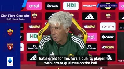 Great to keep Premier League-linked Pellegrini at Roma - Gasperini