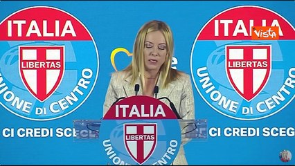 Meloni: Il campo di gioco che abbiamo scelto è quello del reale, non dell'ideologia