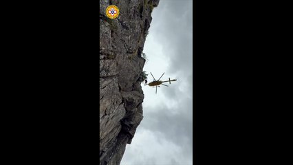 Alpinista cade e si infortuna sulla ferrata del Monte Penna: 25enne recuperata con l?elicottero