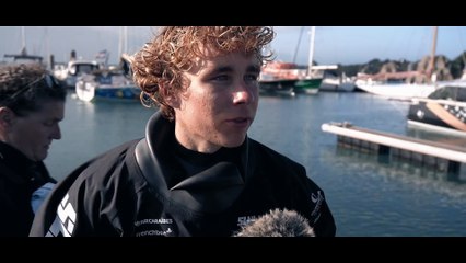 La Solitaire du Figaro Paprec 2025 / À fleur de pontons - Étape 1  Tom Goron