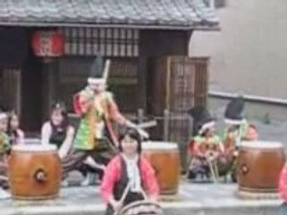 18/05/08 TAIKO tambour musique japonais KYOTO JAPAN MUSIC