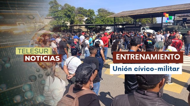 En Venezuela los milicianos participan en una jornada de entrenamiento