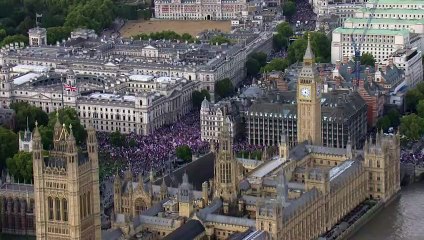 Massive Turnout: 110,000 Attend 'Unite the Kingdom' Protest in London 🇬🇧