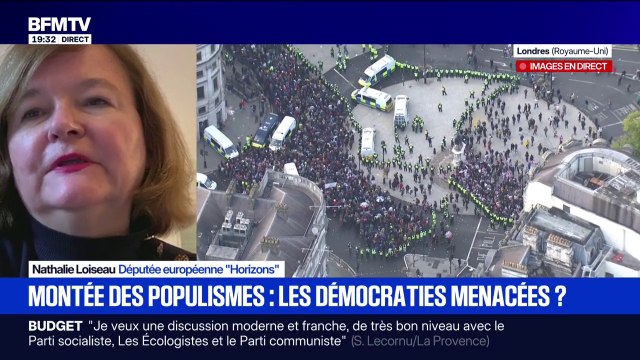Manifestation anti-immigration à Londres: Il y a une poussée de l'extrême droite partout en Europe , explique Nathalie Loiseau, députée européenne Horizons