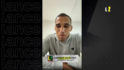 Charles Oliveira espera emoção e apoio da torcida para ajudá-lo a vencer no UFC Rio