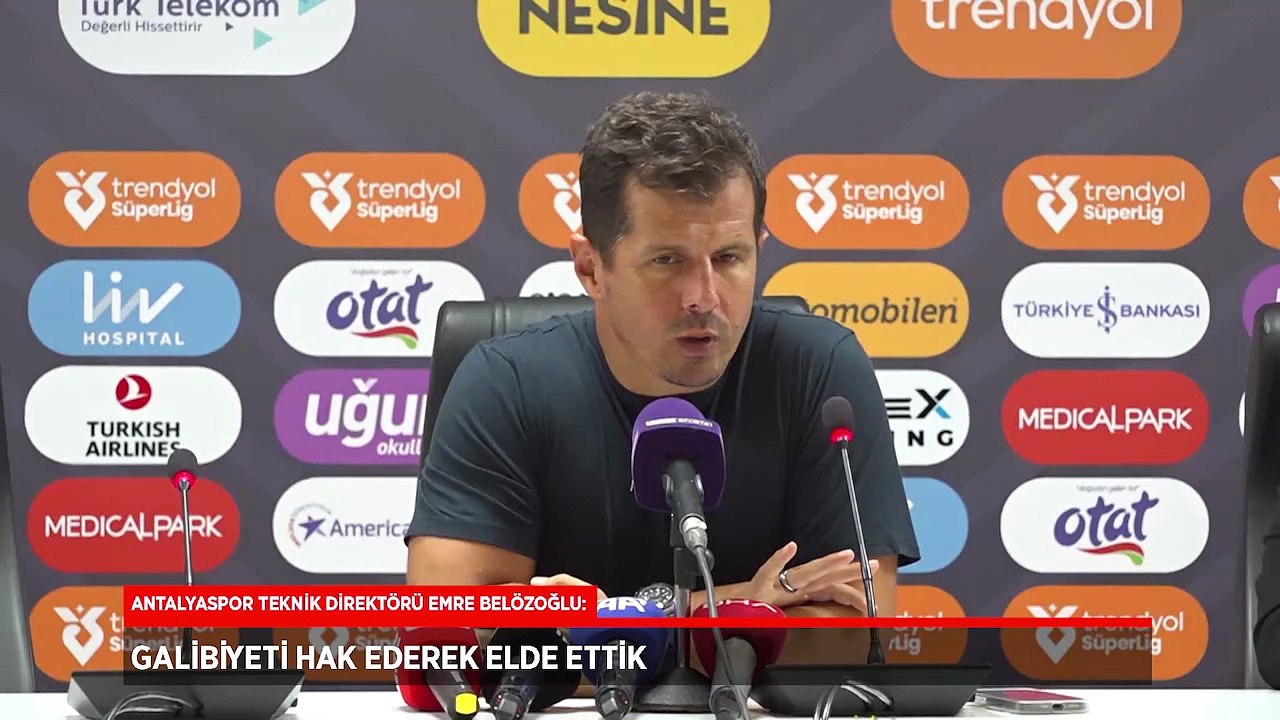 Emre Belözoğlu: Hak ettiğimiz bir galibiyet aldık