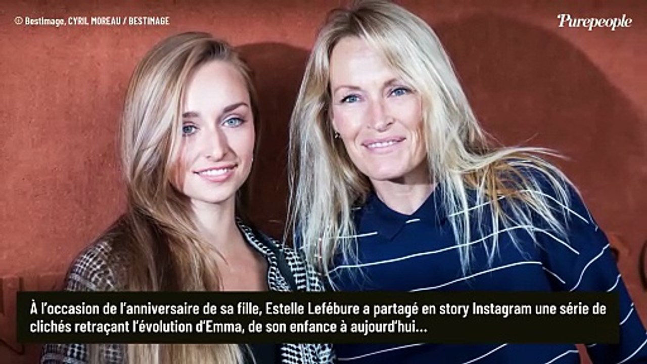 Emma Smet maman pour la première fois, sa mère Estelle Lefébure lui adresse un joli message pour une journée spéciale