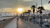 Sunset Sitges 25:09:13 -6