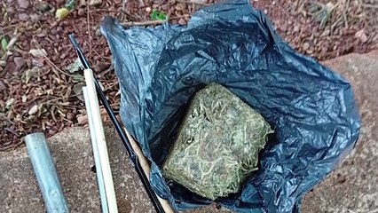 GCP prende homem em posso de maconha nas proximidades do CMEI Pedro Dambros