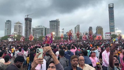 India's Biggest Ganpati Visarjan Mumbai
