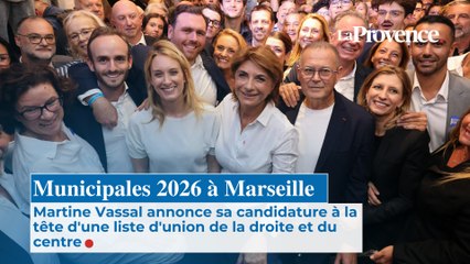 Municipales 2026 à Marseille : Martine Vassal annonce sa candidature