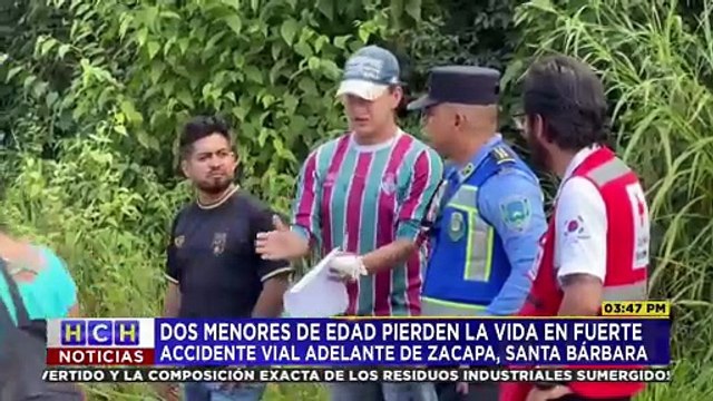 ¡Venían de la iglesia! Jovencitos de 13 y 17 años mueren en trágico accidente de tránsito en Santa Bárbara
