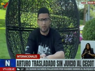 Arturo Suárez expone las violaciones de sus DD.HH. en el Cecot