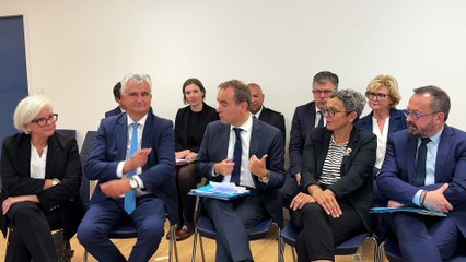 Sébastien Lecornu présente ses objectifs en matière de santé