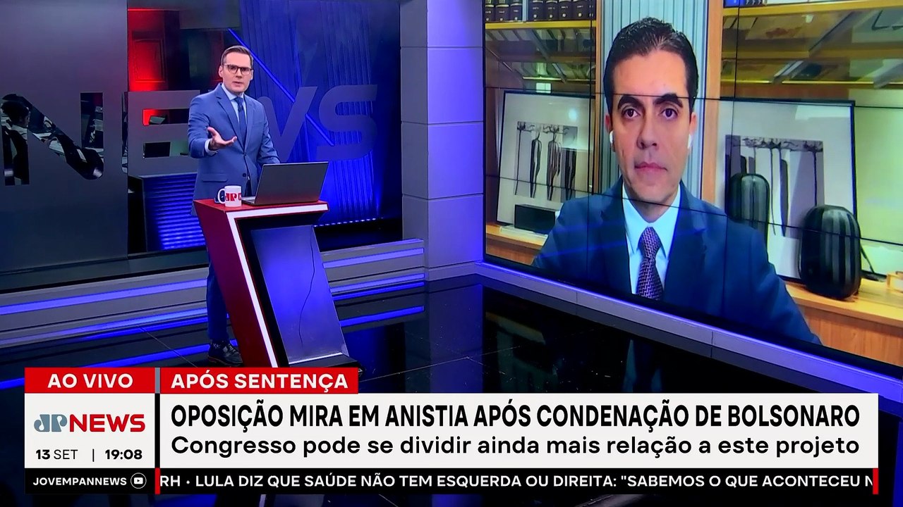Oposição articula anistia após condenação de Bolsonaro no STF; Vilela comenta