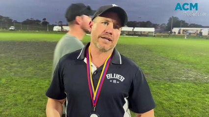 WDFNL senior footy GF: Nirranda coach Reece Holwell