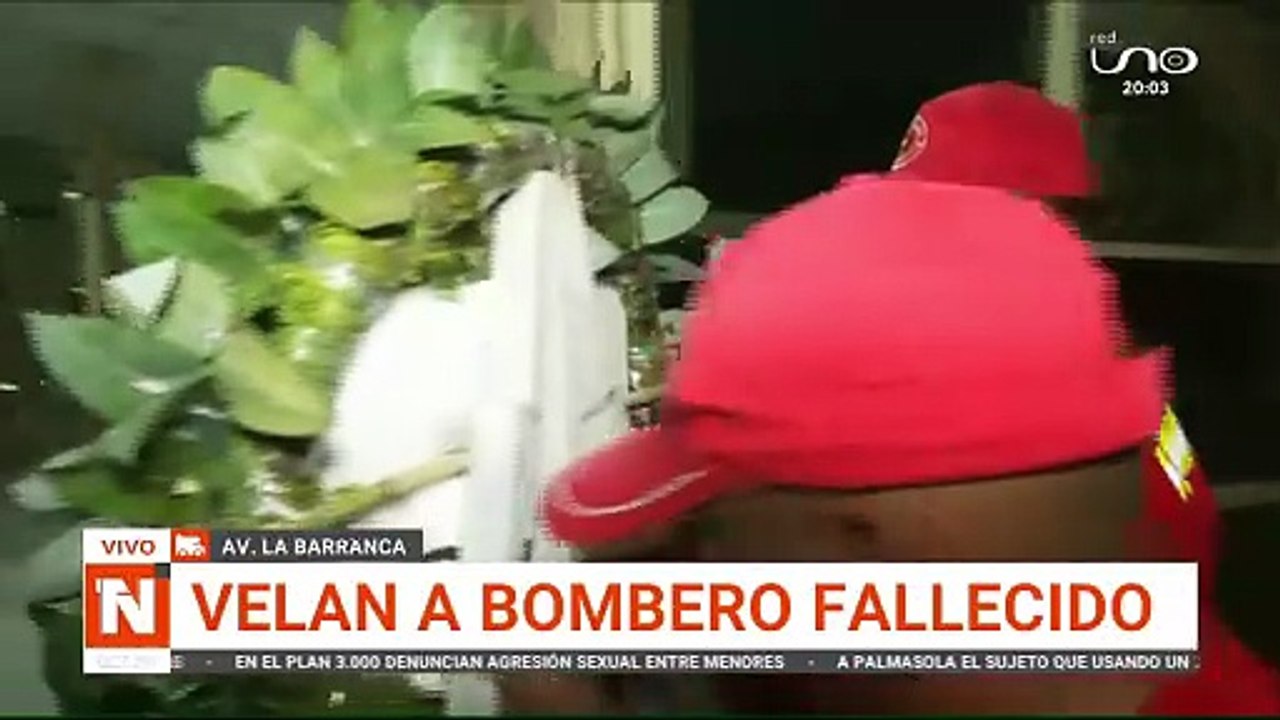 VELORIO DE BOMBERO