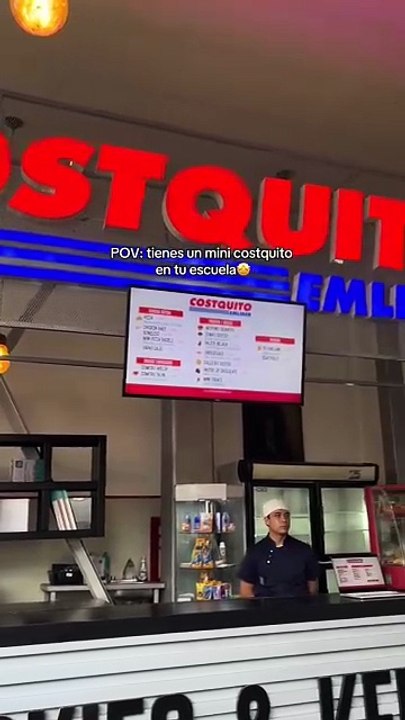 Escuela con "Costco" como tienda escolar causa sensación