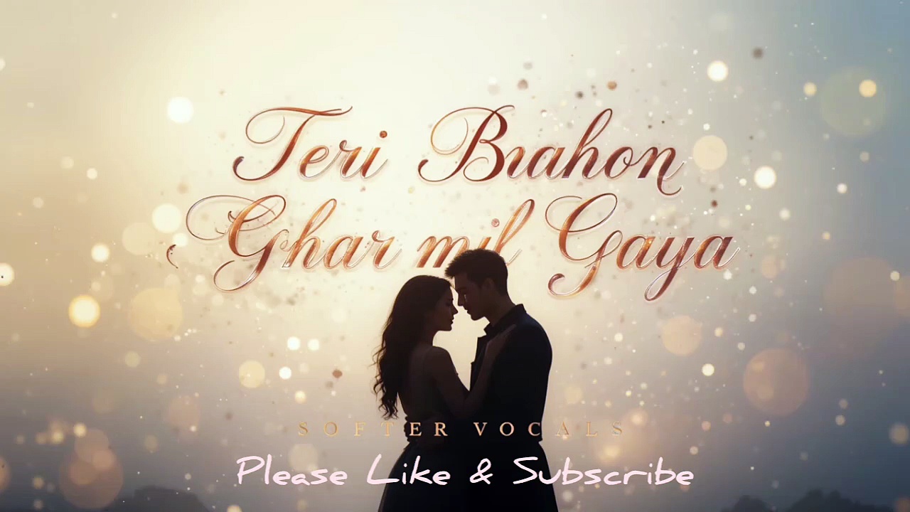 Teri Baahon Mein Ghar Mil Gaya (Softer Vocals) | 90’S Old Hindi Songs🥰 | 90s Love Song😍