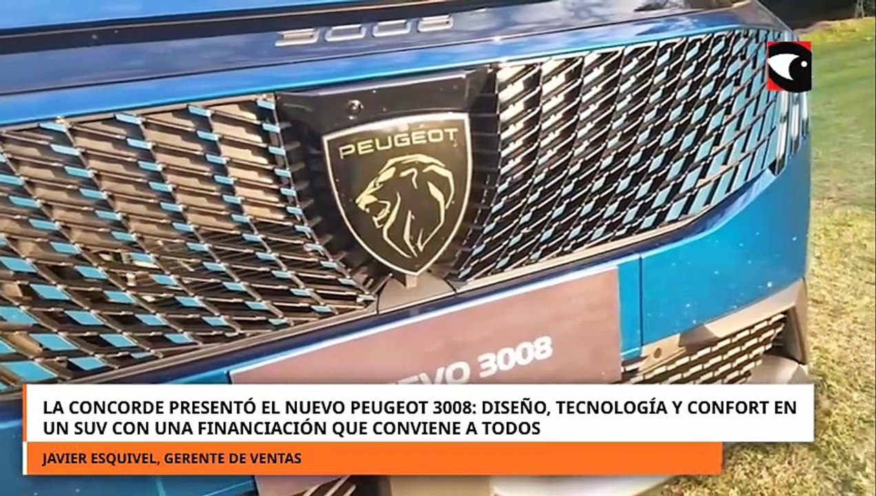 La Concorde presentó el nuevo Peugeot 3008 diseño, tecnología y confort en un suv