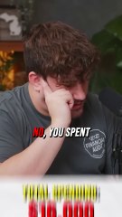 He Spends $16,000 PER MONTH