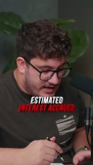 Her Interest DOUBLED !