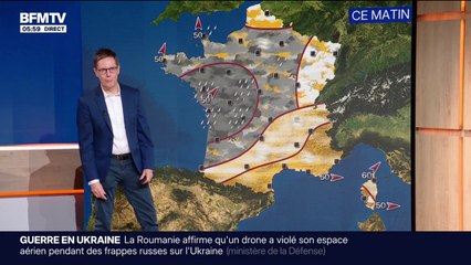 De la pluie et des orages attendus sur une grosse partie du pays, des températures en hausse dans le sud de la France ce dimanche