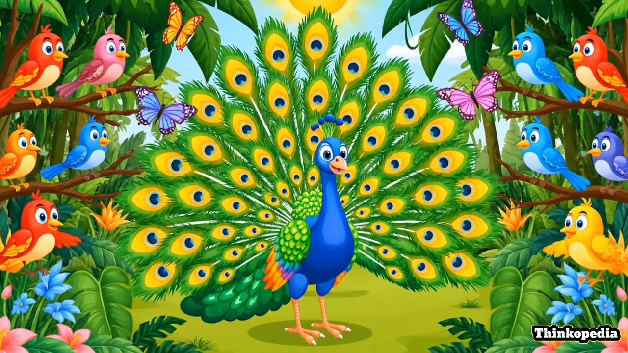 Nani Teri Morni | Cartoon Poem for Kids in Urdu Hindi | Moral Story & Nursery Rhyme