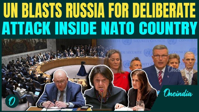U.S & NATO vs. Russia at UN: Putin Faces Heated Debate Over Poland Airspace Violation | Ukraine War