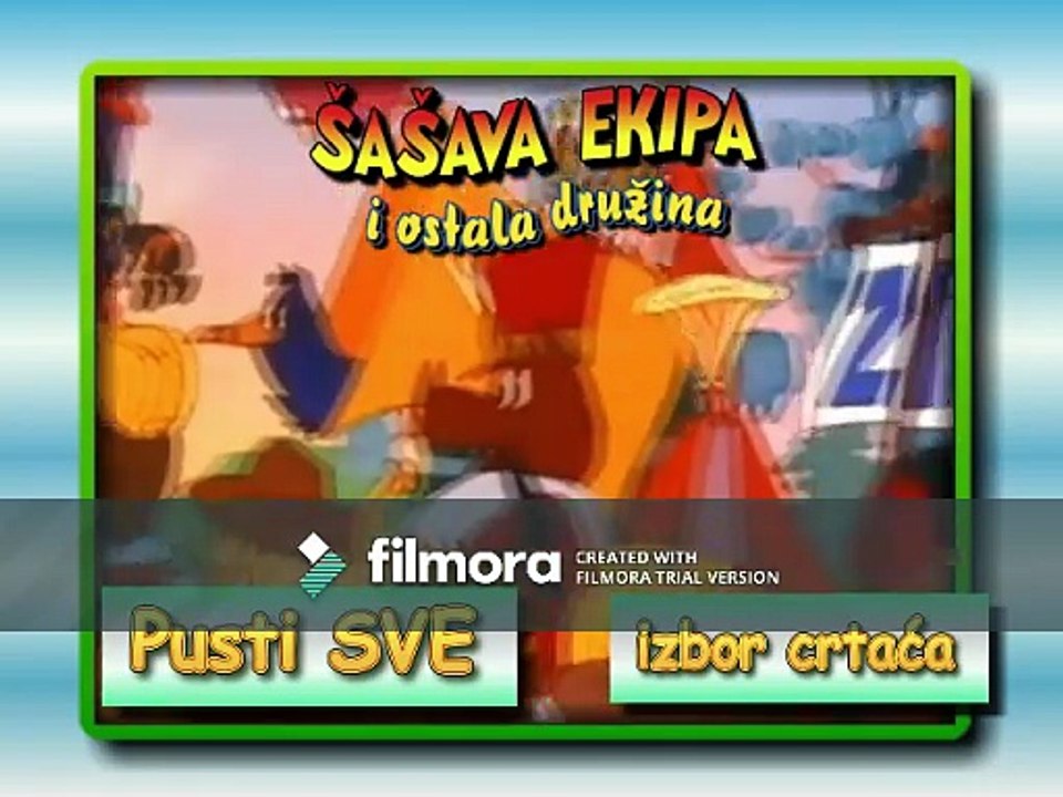 Šašava ekipa i ostala družina DVD Menu Srpski Continental Film Junior 2007