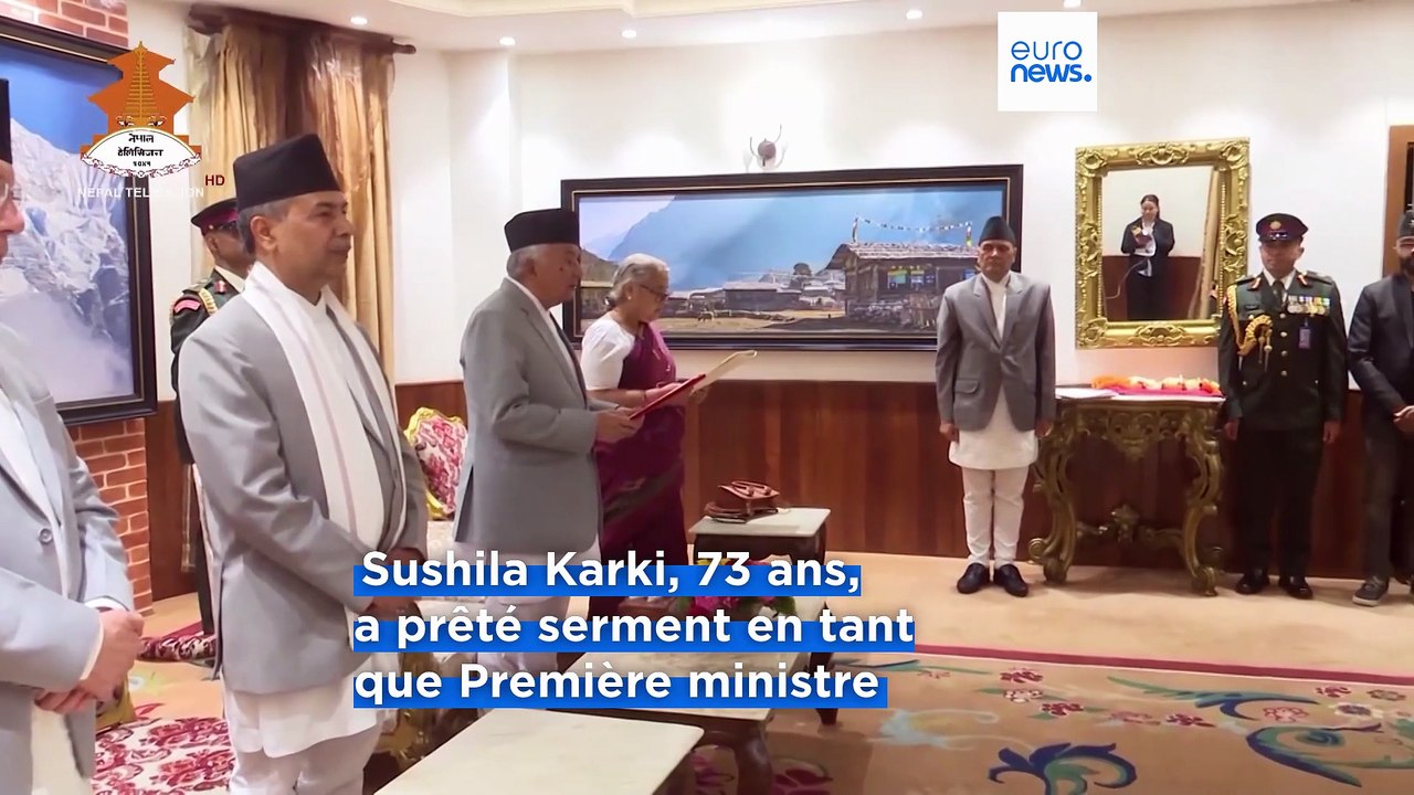 Népal : une première femme à la tête du gouvernement après la révolte des jeunes