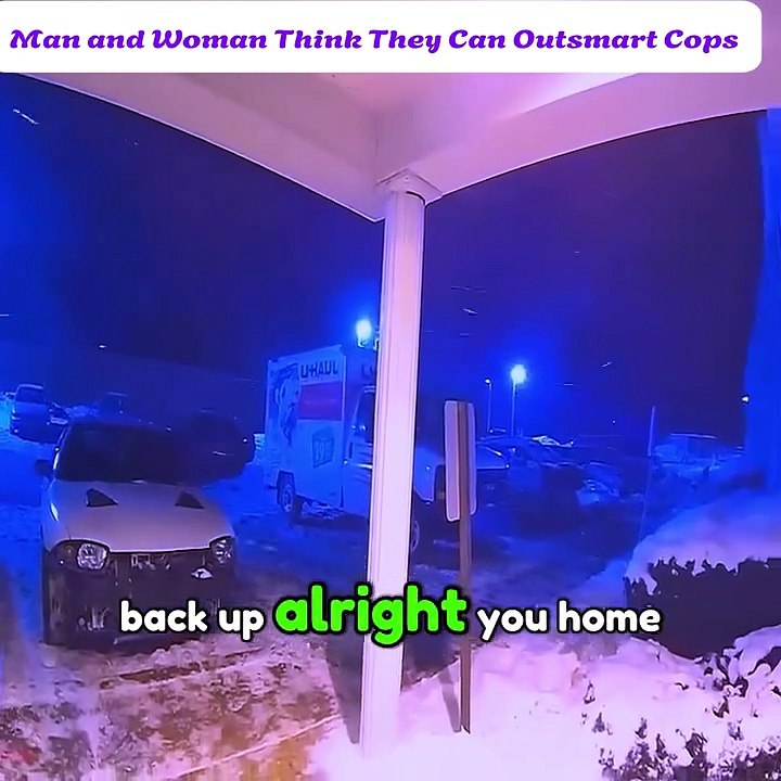 Couple Tries Outsmarting the Cops… Big Mistake! 🚨😳”