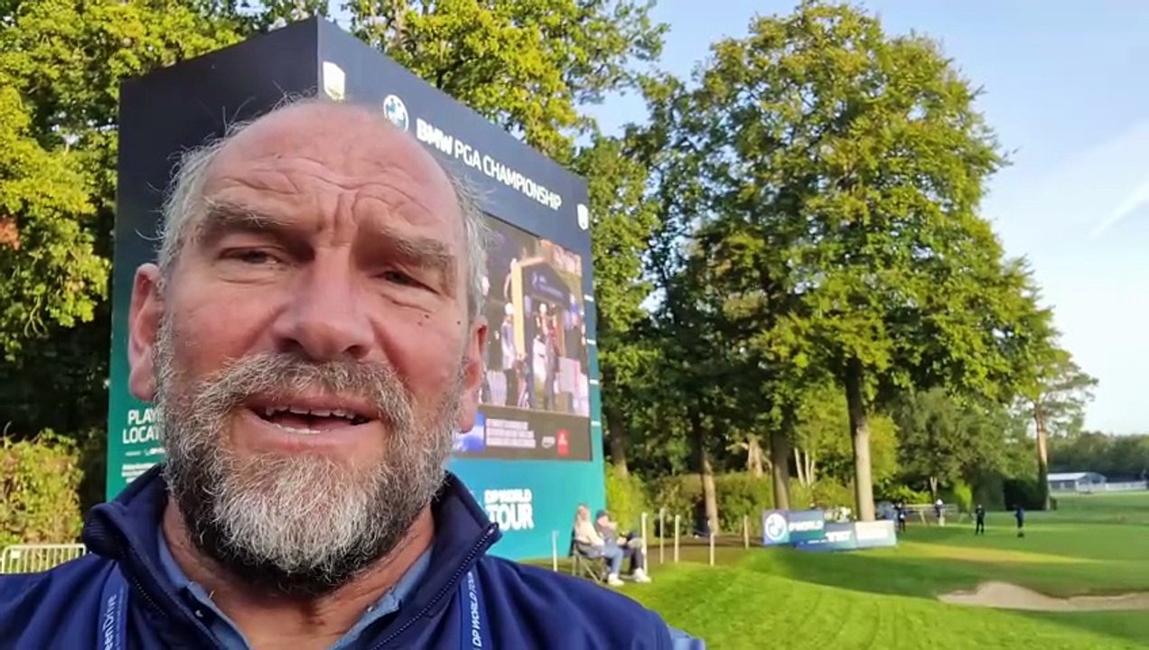 Martin Dempster - day 3 of BMW PGA at Wentworth