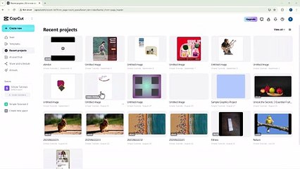 Capcut Web Editor 63 Workspace Content View Options