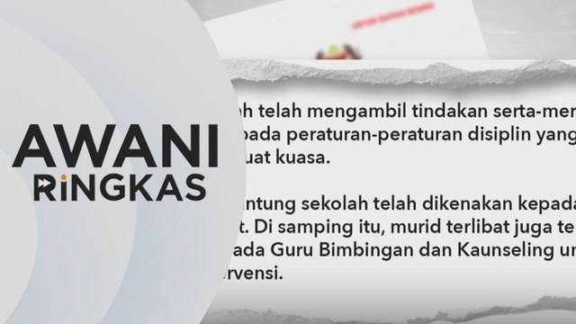 AWANI Ringkas: Buli di Sabah | Malaysia kuasa pertengahan