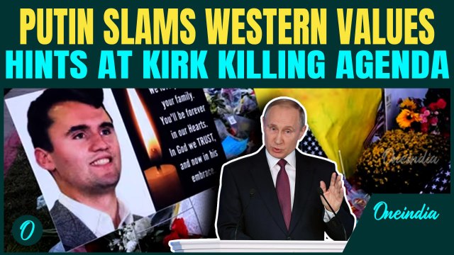 Putin Takes Aim at West After Anti-Ukrainian Leader Charlie Kirk Assassination — First Full Reaction