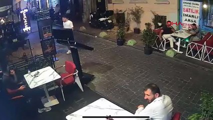 Binanın önüne park ettiği motosikletin başına gelmeyen kalmadı