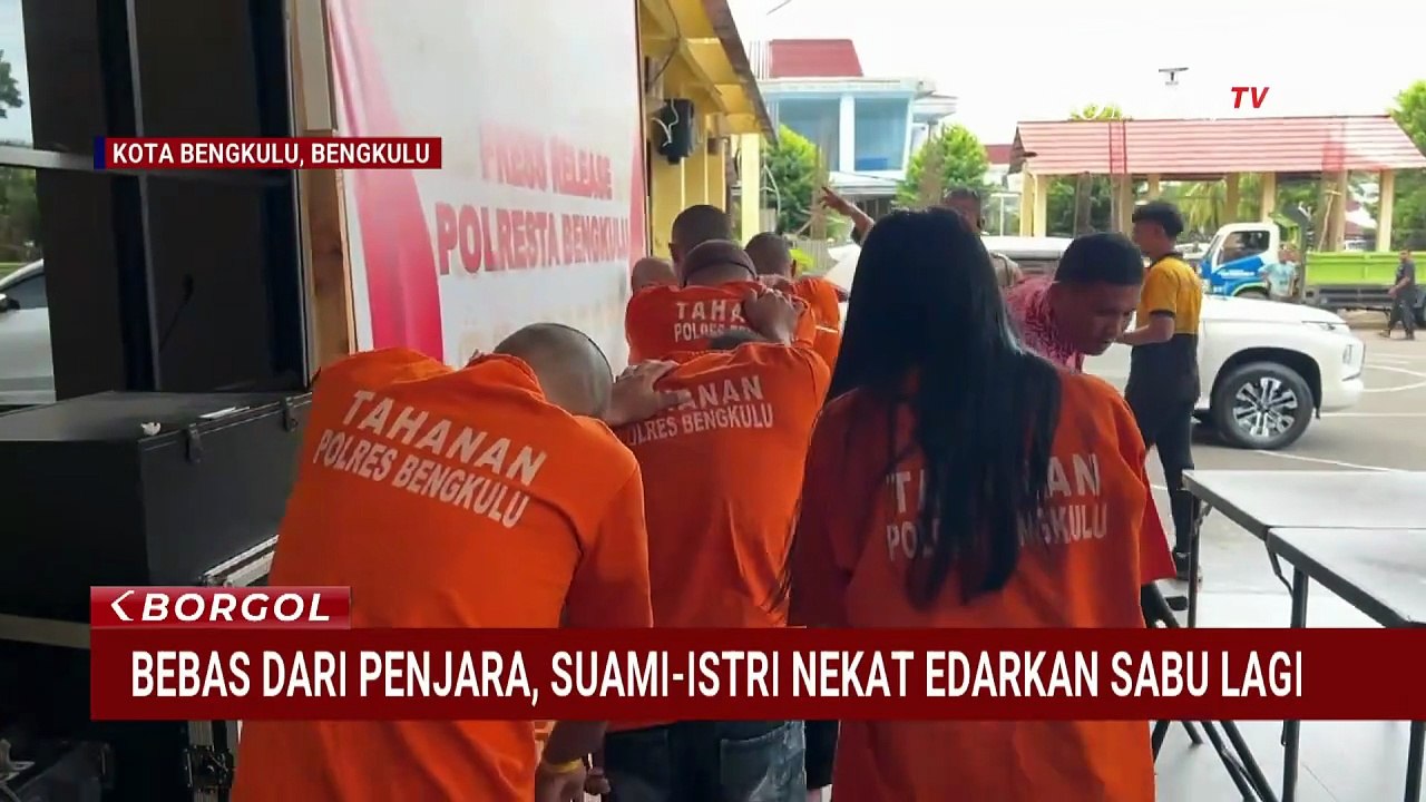 Perempuan Pengedar Sabu Ditangkap Lagi Usai Keluar Penjara, Suami Kabur Bawa Barang Bukti | BORGOL